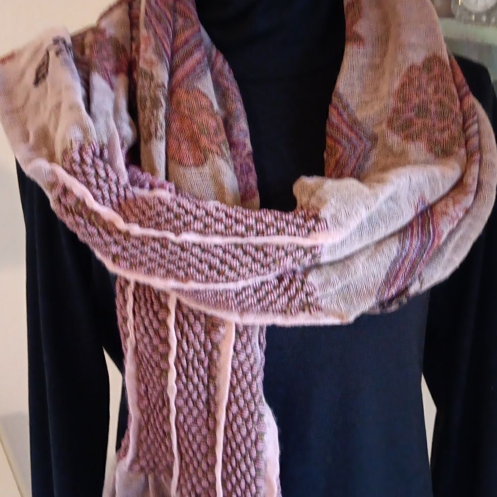 TWO Dark Scarves - Picture 2 of 8
